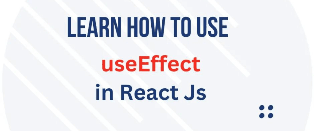 Discover the power of React's useEffect() hook for managing side effects efficiently. Learn its usage for data fetching, event handling & more.byHasanul Haque Banna