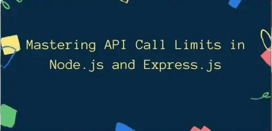 Learn how to implement API call limits in Node.js and Express.js, protect server resources, and optimize API performance with rate limiting techniques.byHasanul Haque Banna
